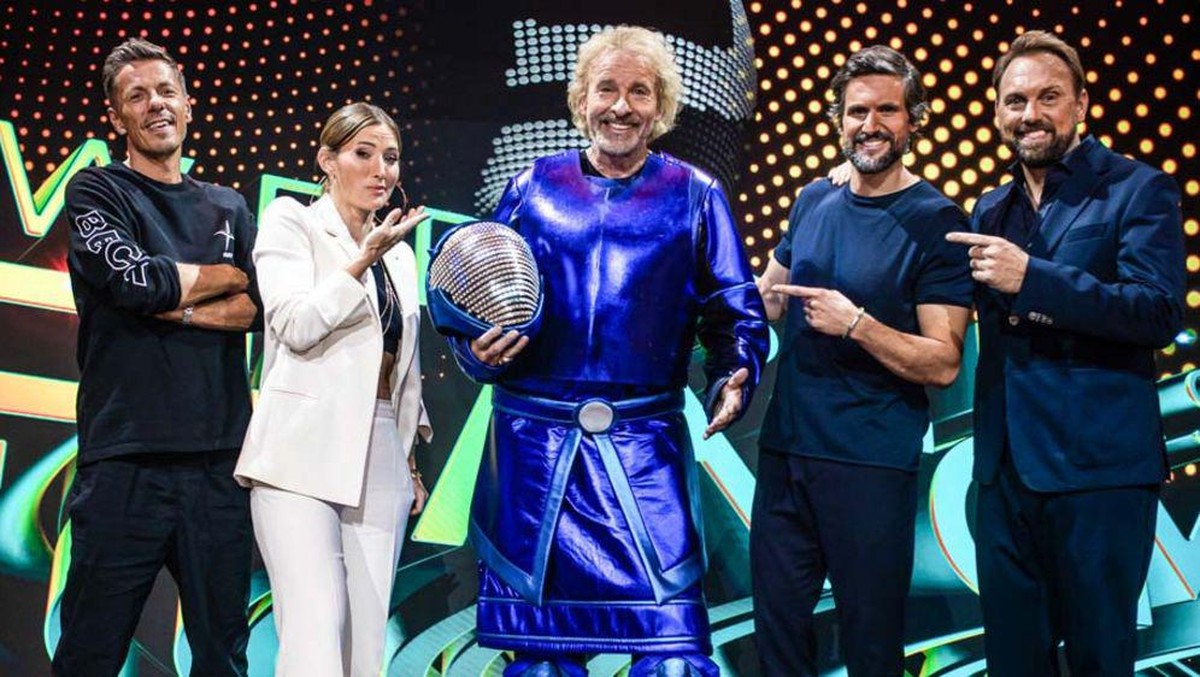 Thomas Gottschalk verbarg sich in dem Kostüm des Phantoms.