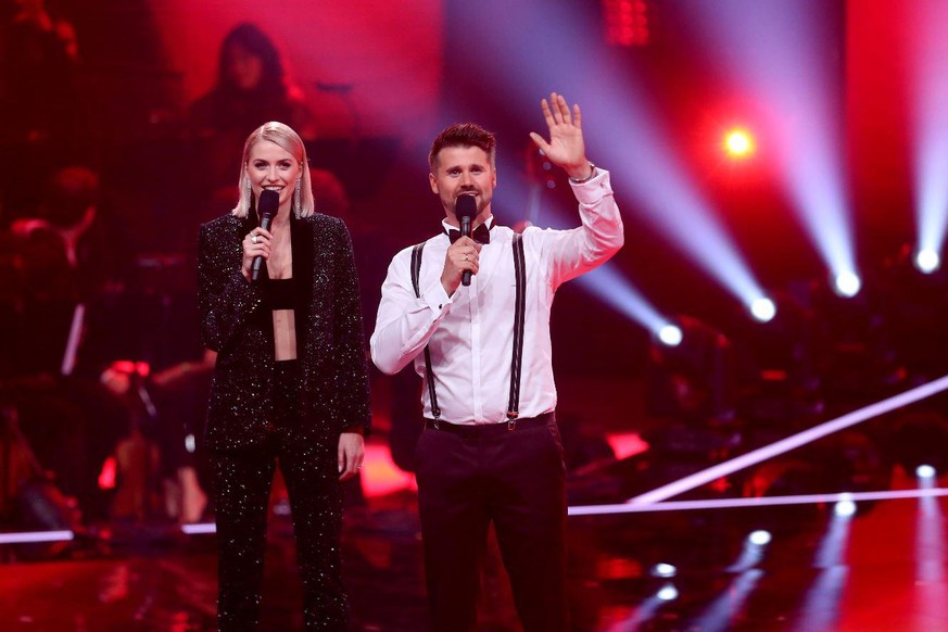 Lena Gercke und Thore Schölermann: Die beiden moderieren zusammen die Show "The Voice of Germany".