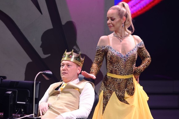 COLOGNE, GERMANY - MARCH 10: Jens &quot;Knossi&quot; Knossalla and Isabel Edvardsson perform during the third &quot;Let&#039;s Dance&quot; show at MMC Studios on March 10, 2023 in Cologne, Germany. (P ...