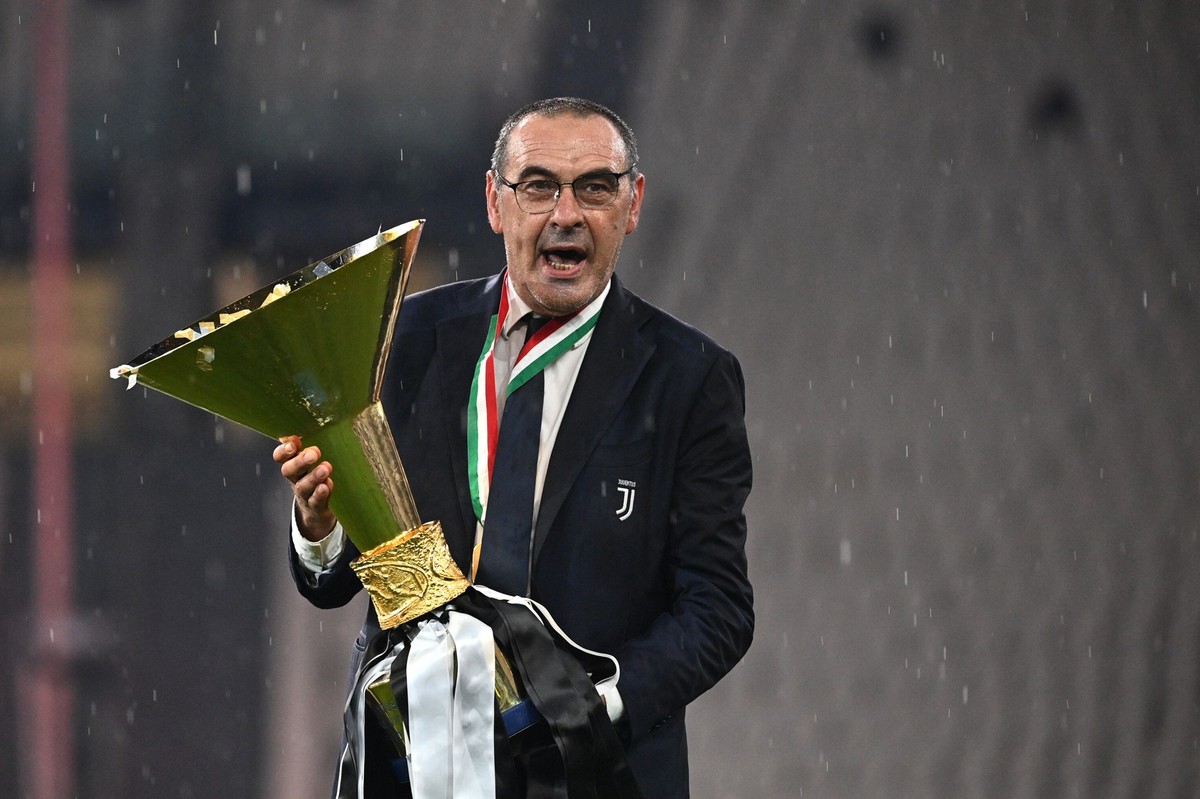 Maurizio Sarri gewann in seinem einzigen Jahr bei Juve den Scudetto.