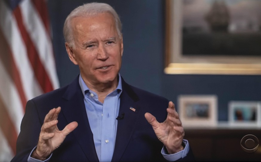 December 18, 2020, Wilmington, Delaware, USA - President-elect JOE BIDEN appears as a guest on the Late Show with Stephen Colbert. Wilmington USA - ZUMAce6_ 20201218_zaf_ce6_007 Copyright: xCbs/ThexLa ...