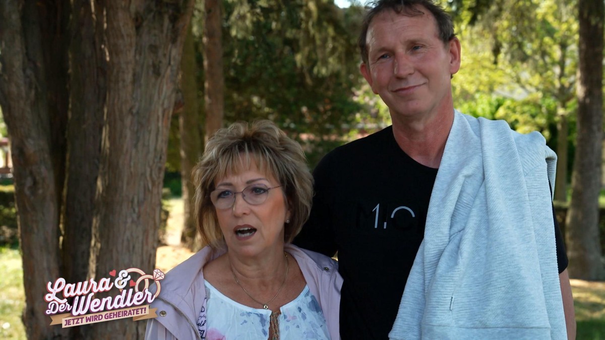 Gaby und Klaus: Das Paar hält zu Laura und Michael.