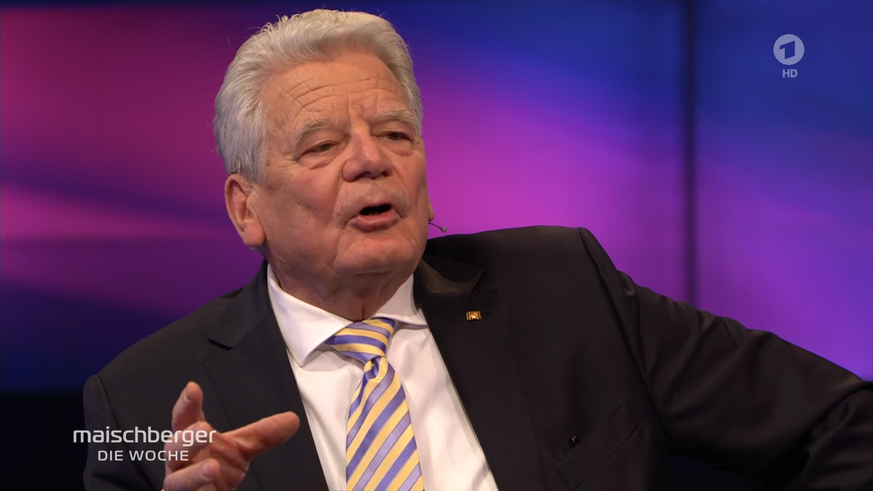 Altbundespräsident Joachim Gauck ist für den Komplett-Verzicht auf russische Energie.