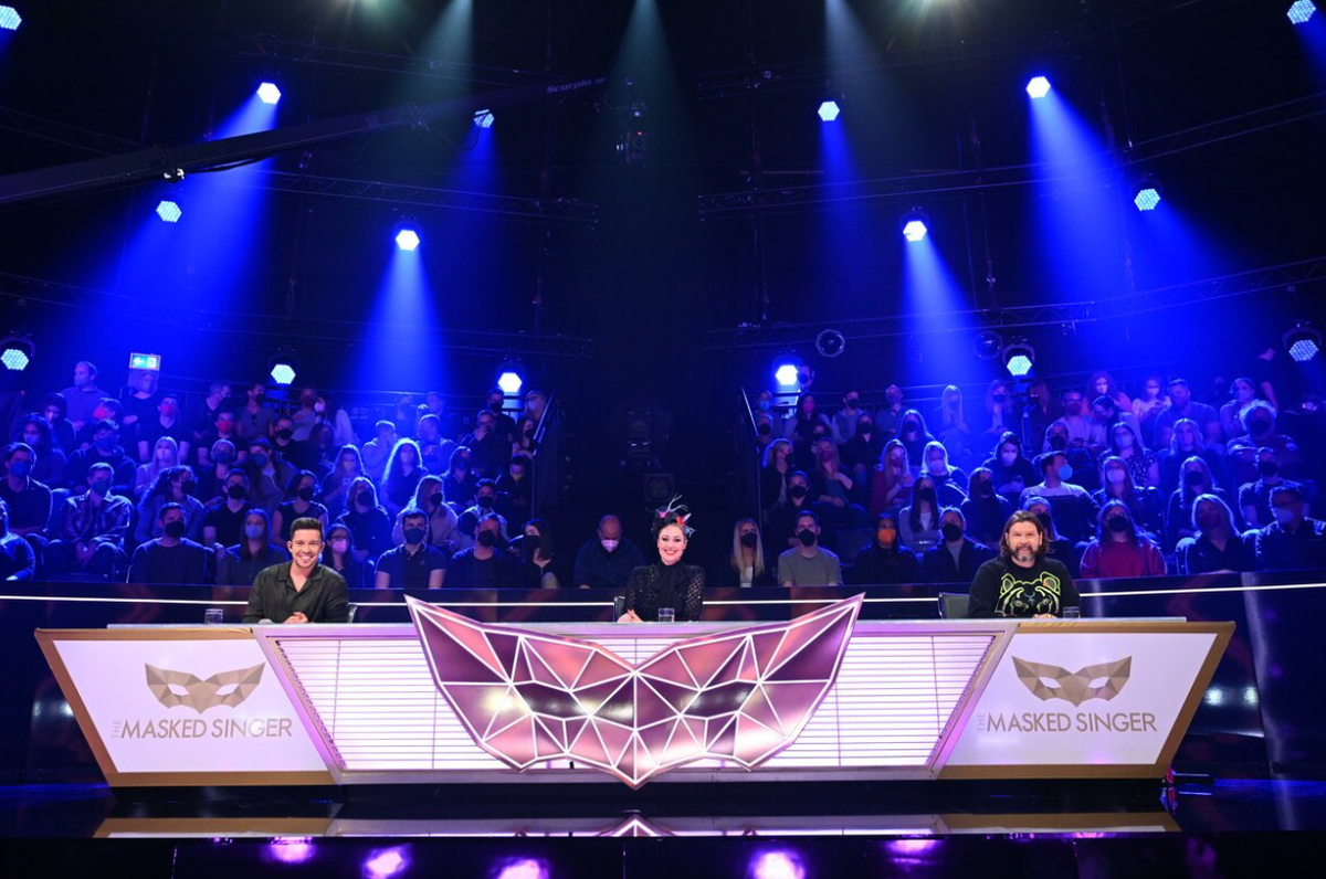 Das "The Masked Singer"-Rateteam.