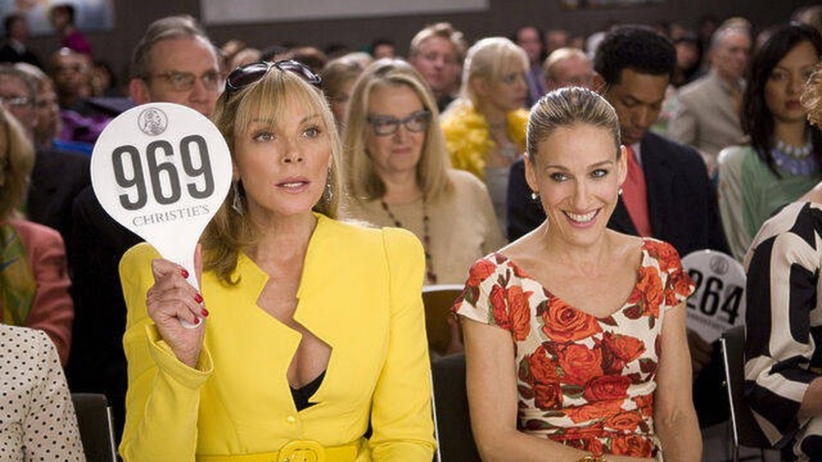 RECORD DATE NOT STATEDSARAH JESSICA PARKER and KIM CATTRALL in SEX AND THE CITY: THE MOVIE 2008, directed by MICHAEL PATRICK KING. PUBLICATIONxNOTxINxGERxFRAxSPA Copyright: xDARRENxSTARxPROD./HBOxFILM ...