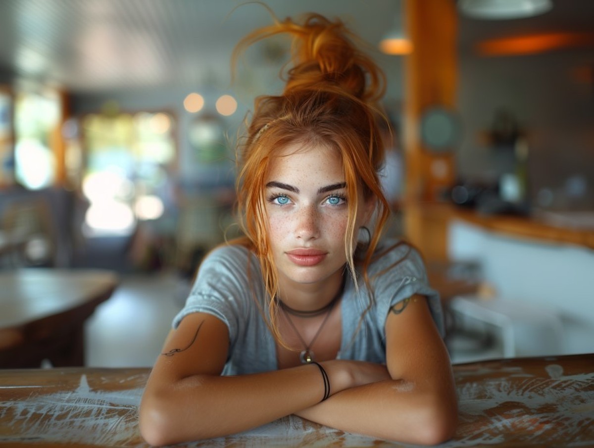 young woman