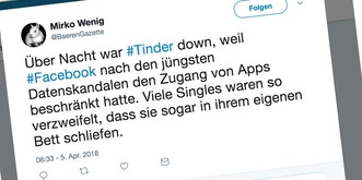 Facebook blockiert Tinder – und die Leute flippen aus