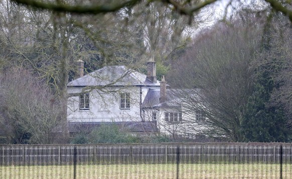 Statement by the Duke and Duchess of Sussex General view of Frogmore Cottage on Home Park Estate, Windsor.  Photos of the Palestinian Authority.  Photo date: Tuesday 14 January 2020. It is the home of the Duke and Duchess of Souss...