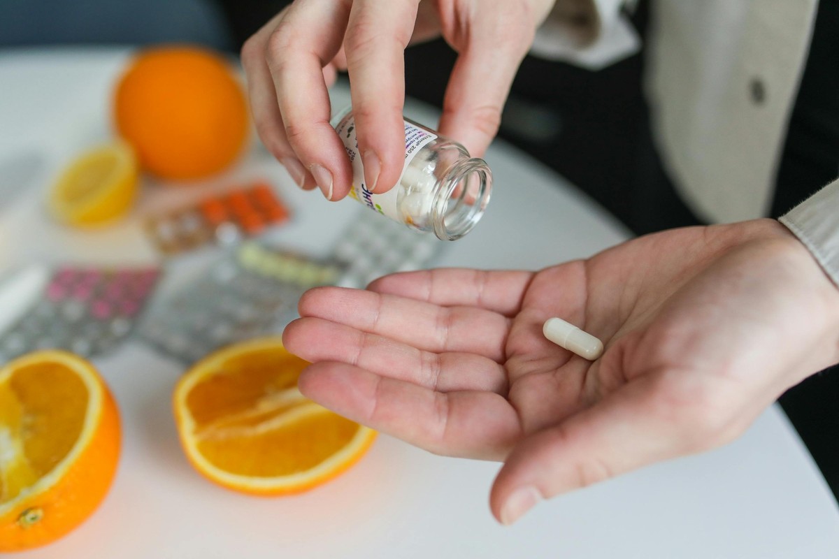 Supplements Tabletten Pillen Nahrungsergänzungsmittel