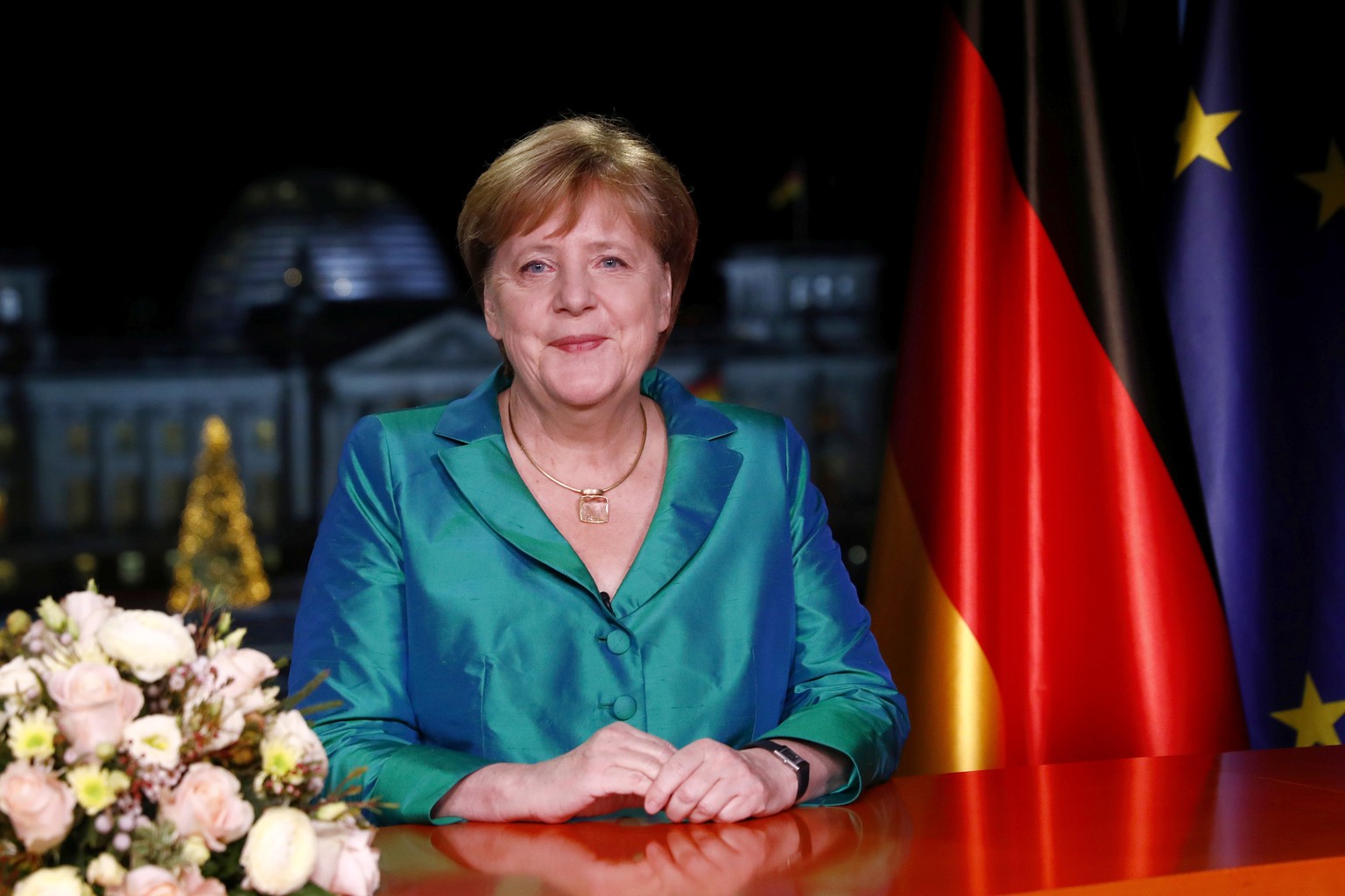 "Wir brauchen mehr denn ja den Mut zu neuem Denken." – Angela Merkel in ihrer Neujahrsansprache.