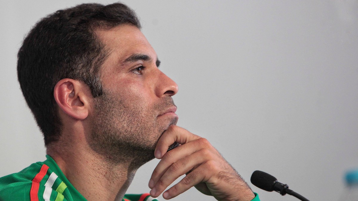 Mexico s national soccer team player Rafael Marquez delivers a presser at the High Performance Center in Mexico City, Mexico, 24 May 2016. EFE/Sashenka Gutierrez MEXICO S NATIONAL SOCCER TEAM PRESSER  ...