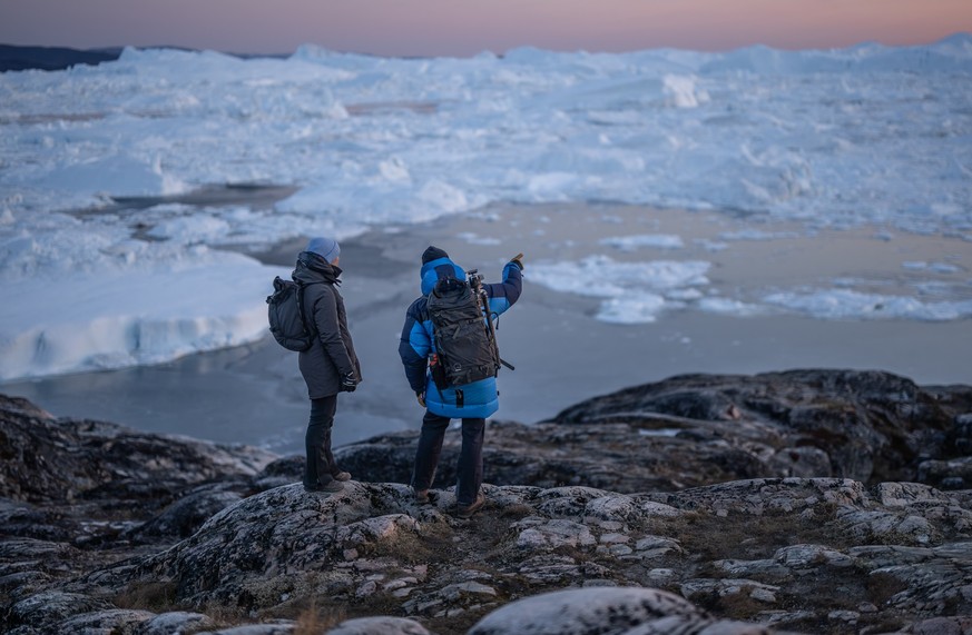Reise zum Klima, Greenland, Ilulissat Icefjord,