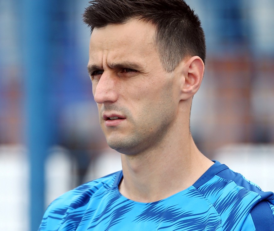 FILE PHOTO: International Friendly - Croatia vs Senegal - Stadion Gradski vrt, Osijek, Croatia - June 8, 2018 Croatia&#039;s Nikola Kalinic. REUTERS/Antonio Bronic/File Photo