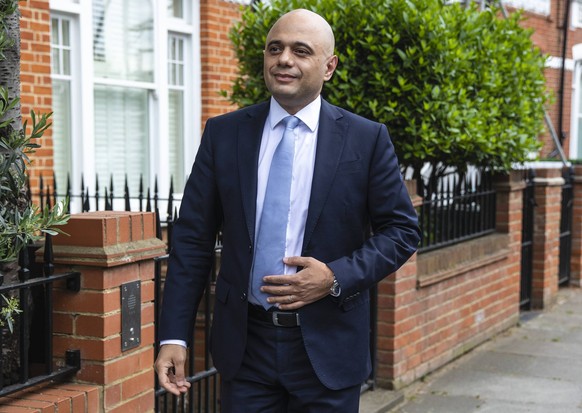 May 28, 2019 - London, London, UK - London, UK. Home Secretary Sajid Javid, who has announced that he will run to be the next leader of the Conservative Party and Prime Minister, in London. London UK  ...