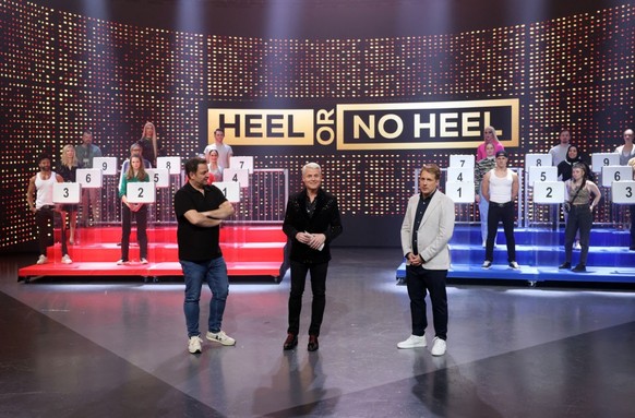 Rütter und Pocher traten bei "Heel or no Heel" gegeneinander an.
