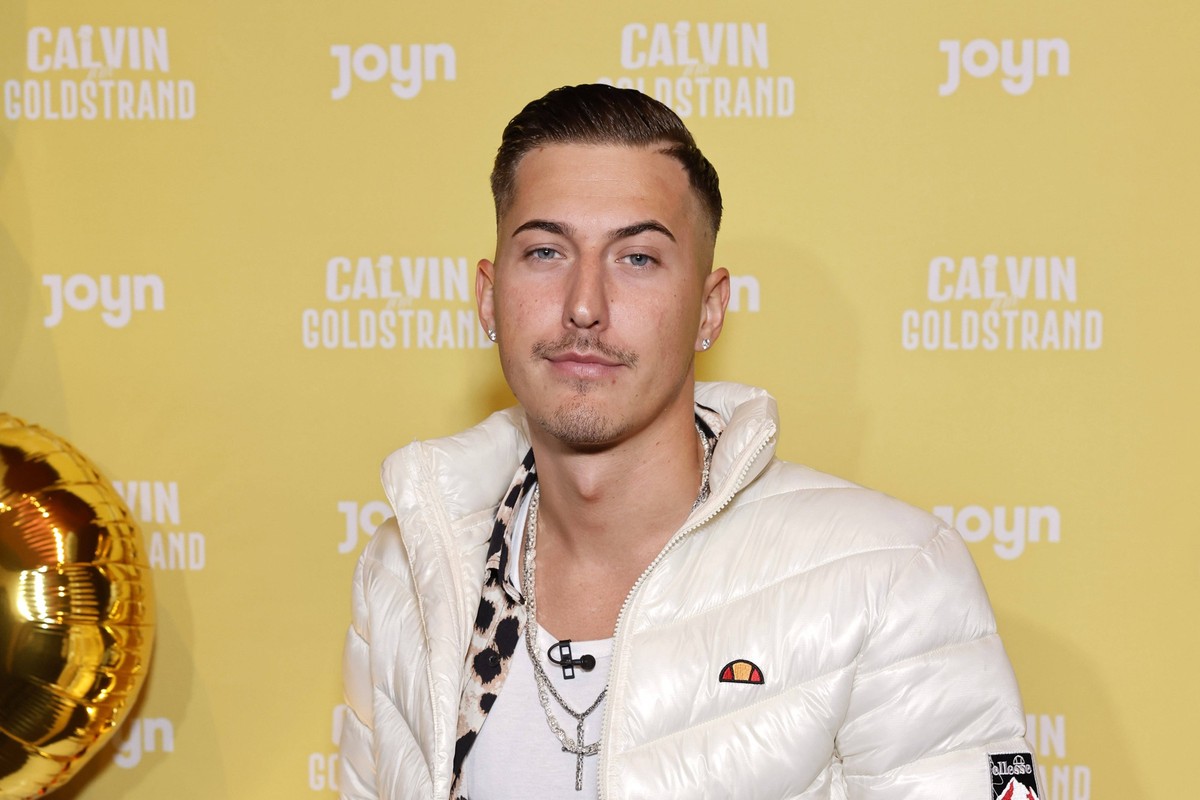 Reality-TV-Darsteller Marvin Kleinen beim Photocall anl