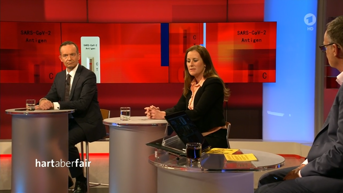 FDP-Generalsekretär Volker Wissing und Linek-Parteivorsitzende Janine Wissler sind sich überraschend einig.