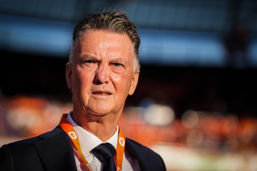Nations League: The Netherlands v Poland Rotterdam - Holland coach Louis van Gaal during the match between The Netherlands v Poland at Stadion Feijenoord de Kuip on 11 June 2022 in Rotterdam, Netherla ...