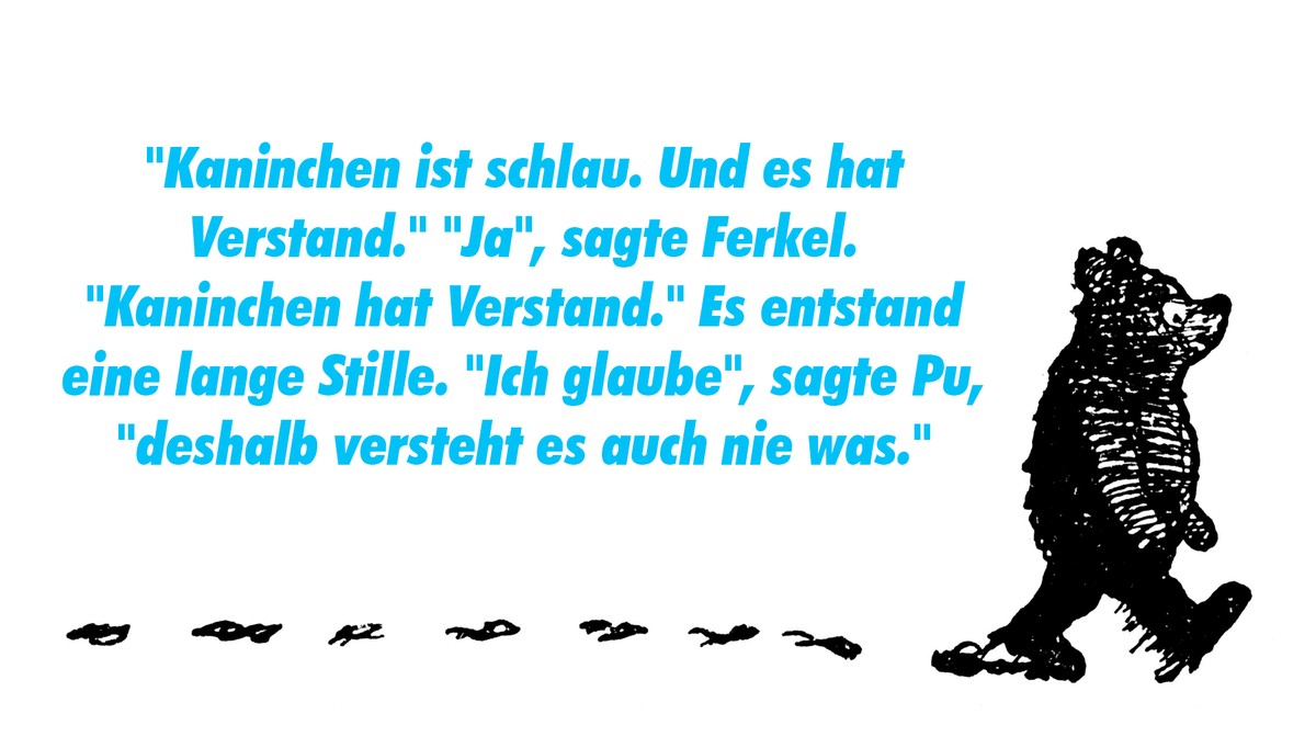 Pu Bär Zitate