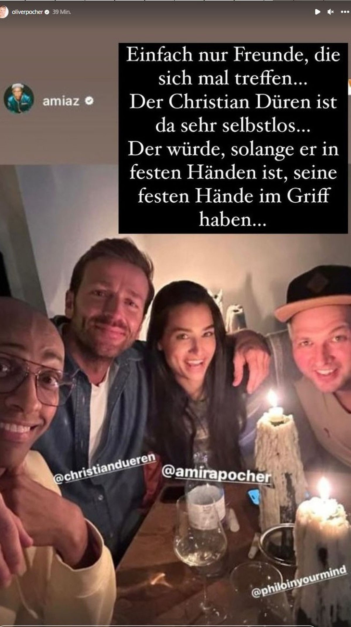 Oliver Pocher teilt wieder einmal bei Instagram aus.