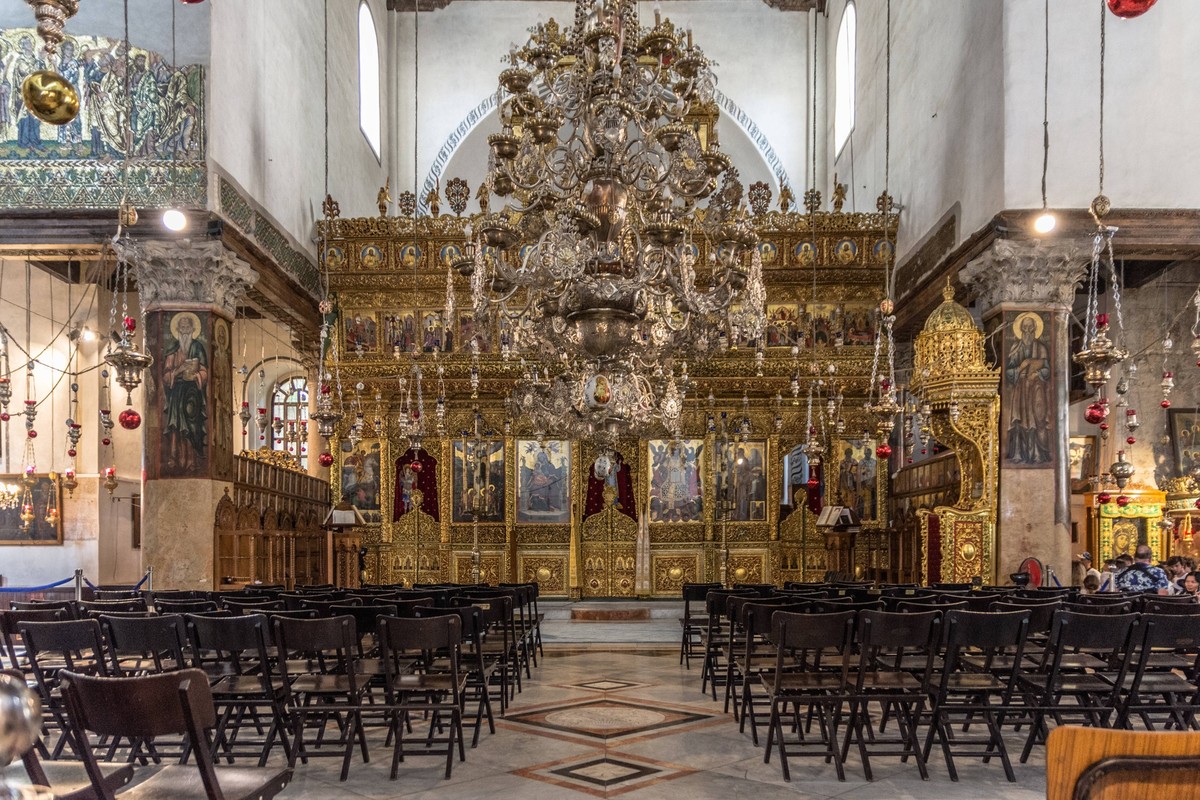 Betlehem: Die Geburtsstadt des Christkindes ist berühmt für die Geburtskirche.