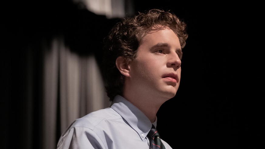 Ben Platt as Evan Hansen in Dear Evan Hansen, directed by Stephen Chbosky.