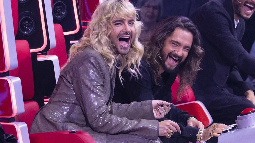 Die Kaulitz-Brüder bezeichnen sich bei "The Voice" als "Team Toll".