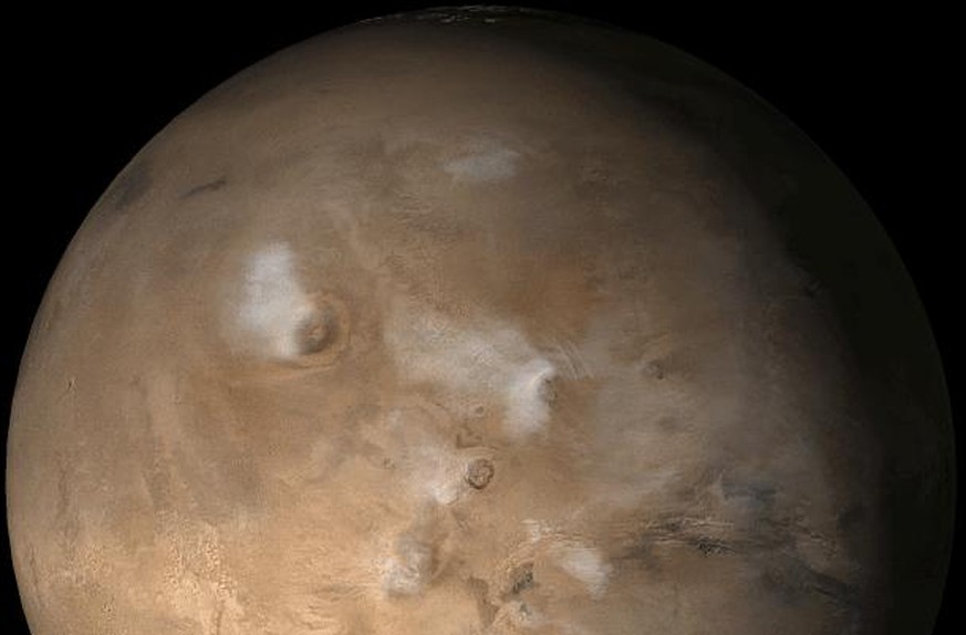 Baden gehen auf dem Mars? Einen See gibt es zumindest, sagen Forscher