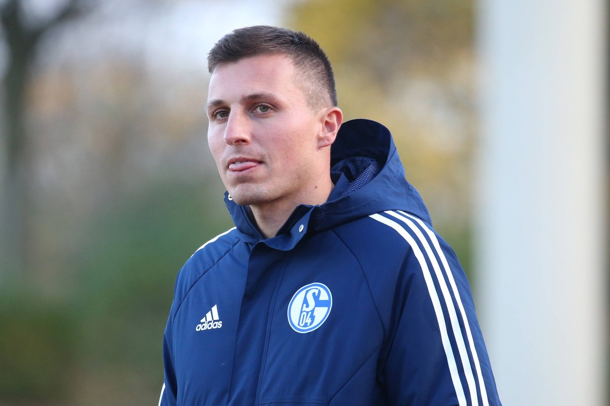Moenchengladbach, Deutschland 18. November 2022: Regionalliga West - 2022/2023 - Bor. Moenchengladbach U23 vs. FC Schalke 04 U23 Trainer Jakob Fimpel FC Schalke 04 U23 Grenzland Stadion Nordrhein West ...
