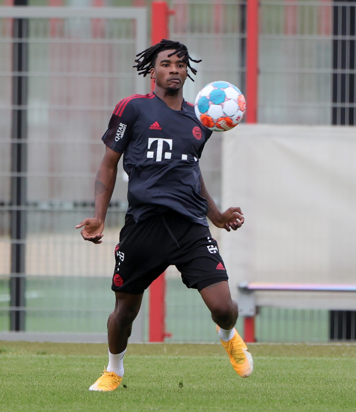 07.07.2021, FC Bayern Training, Sabenerstrasse Muenchen, Sport, Muenchen, im Bild: Omar Richards (FCBII) Copyright: Philippe Ruiz
