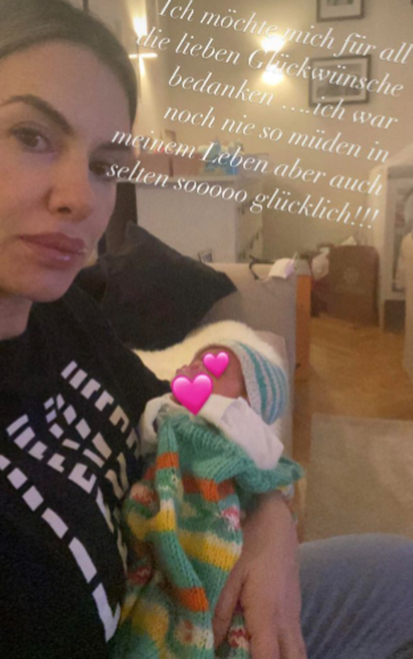 Anna-Maria Ferchichi gibt ein ehrliches Mama-Update.
