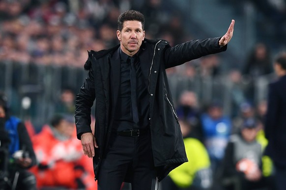 Db Torino 12/03/2019 - Champions League / Juventus-Atletico Madrid / foto Matteo Gribaudi/Image nella foto: Diego Simeone PUBLICATIONxNOTxINxITA