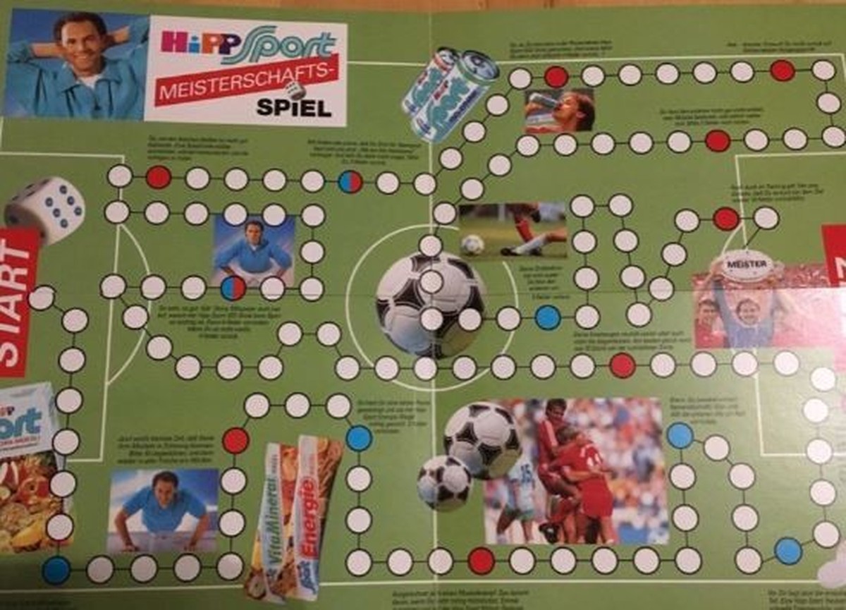 Franz Beckenbauer ziert das Design des Vintage-Brettspiels.