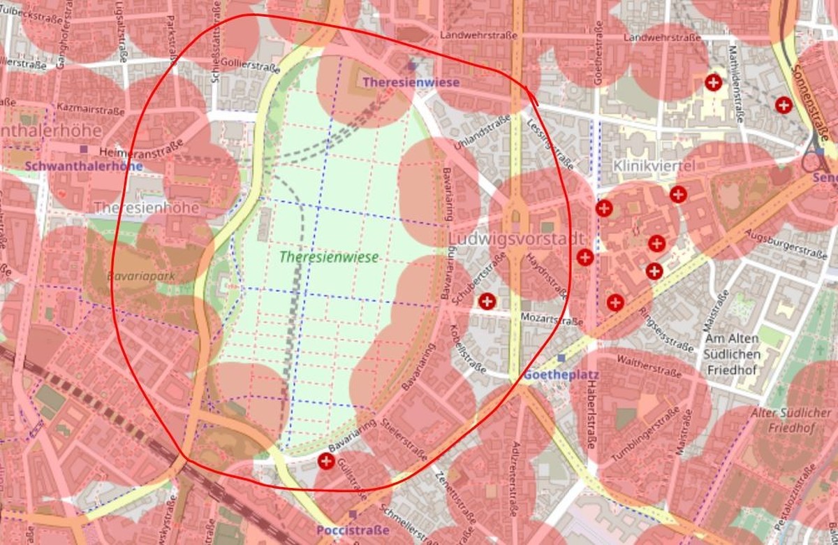 Auf der Theresienwiese ist Kiffen wohl möglich.
