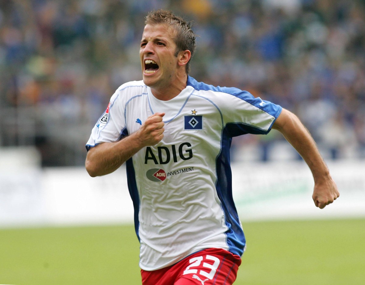 Rafael van der Vaart (HSV) - Torjubel