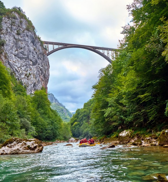 Tara Schlucht Montenegro Rafting Balkan Durmitor Nationalpark