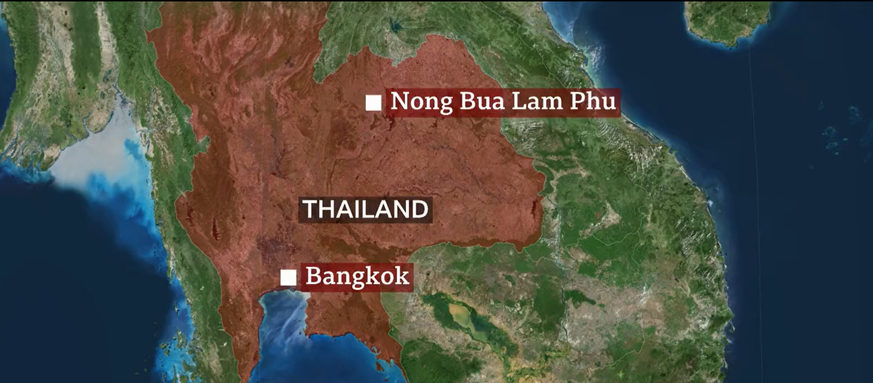Die Bluttat hat sich im Norden Thailands, in Nong Bua Lam Phu, ereignet.