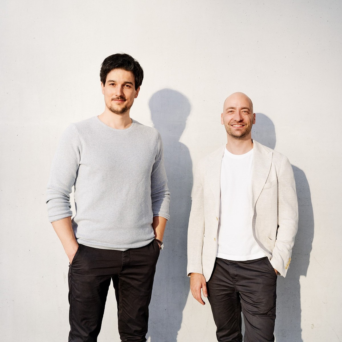 Vincent-Immanuel Herr (l.) und Martin Speer (r.) haben feministische Aufklärungsarbeit zu ihrem Beruf gemacht.