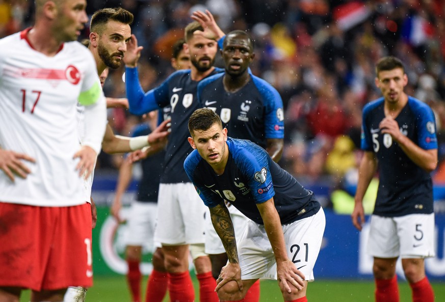 Lucas Hernandez 21 - France FOOTBALL : France vs Turquie - Saint Denis - 14/10/2019 FedericoPestellini/Panoramic PUBLICATIONxNOTxINxFRAxITAxBEL