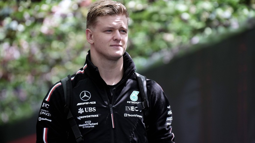 SCHUMACHER Mick F1 Team Mercedes FIA F1 Saison 2023 GP Aserbaidschan F1 GP Baku 2023 in Aserbaidschan am 27.04.2023 in Baku *** SCHUMACHER Mick F1 Team Mercedes FIA F1 Season 2023 GP Azerbaijan F1 GP  ...