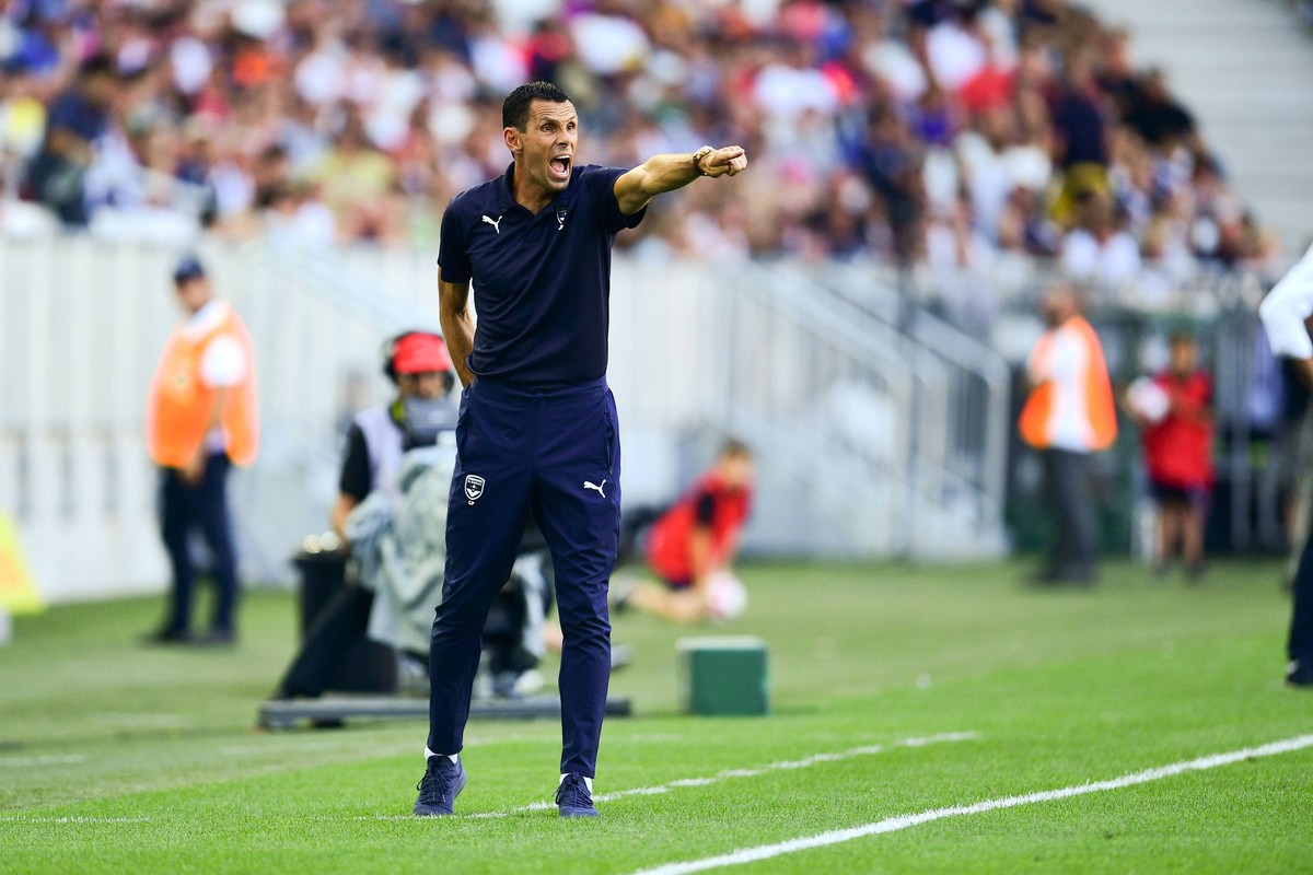 GUSTAVO POYET (ENTRAINEUR BORDEAUX) FOOTBALL : Bordeaux vs Strasbourg - Ligue 1 Conforama - 12/08/2018 FEP/Panoramic PUBLICATIONxNOTxINxFRAxITAxBEL