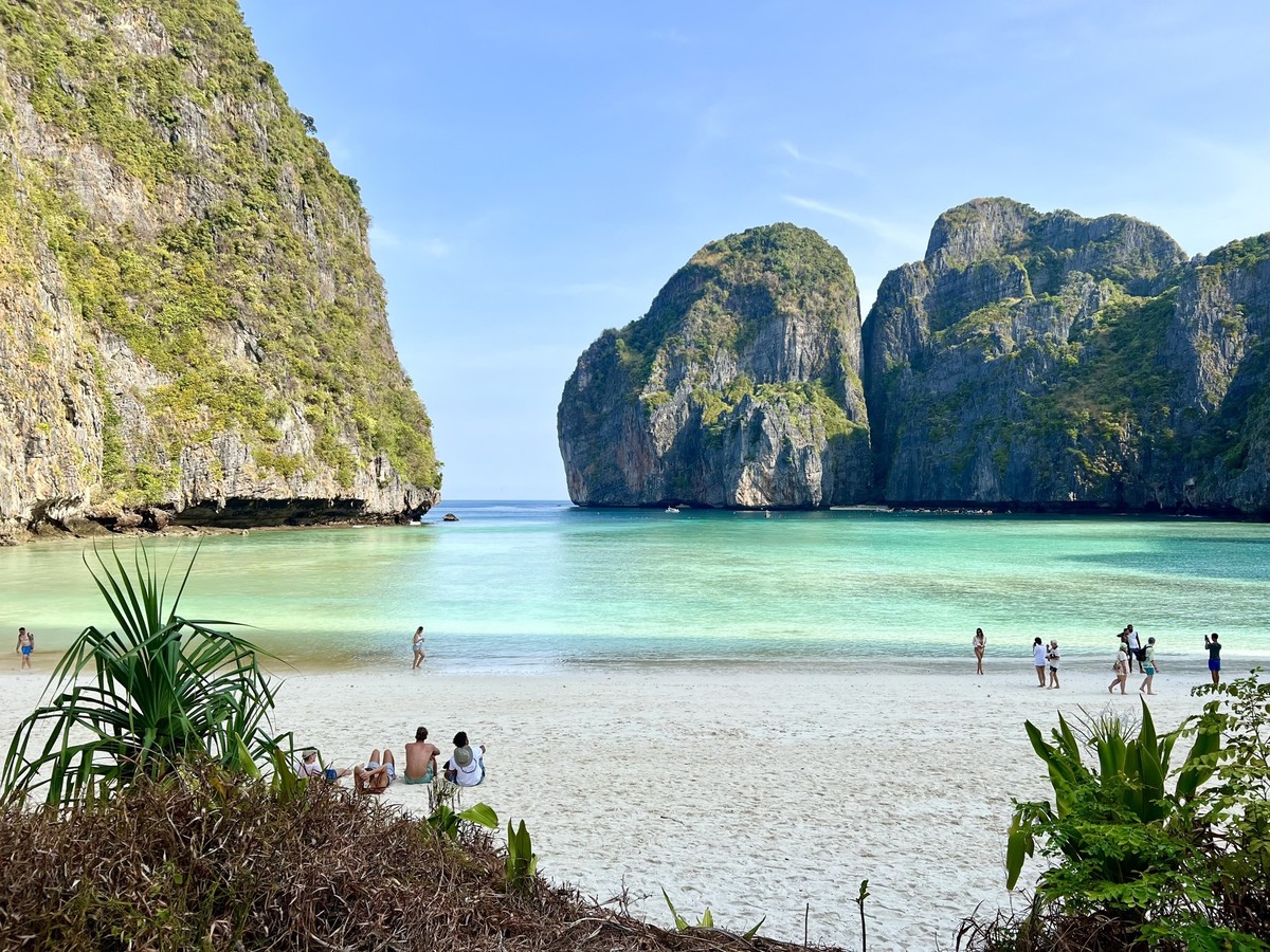 PRODUKTION - 26.04.2023, Thailand, Ko Phi Phi: Die weltber