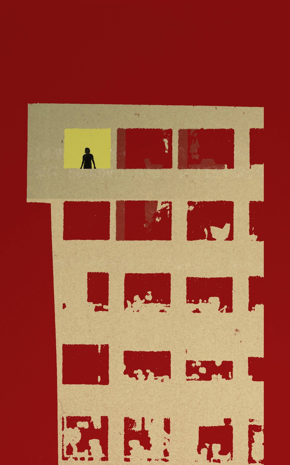 Einsamer Mensch im Fenster eines Hochhauses PUBLICATIONxINxGERxSUIxAUTxONLY AlexxWilliamson 10030015

One Amer Man in Window a Skyscraper PUBLICATIONxINxGERxSUIxAUTxONLY AlexxWilliamson 10030015