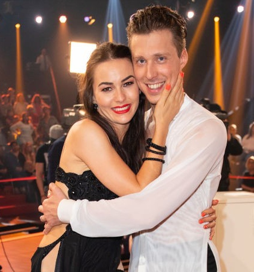 COLOGNE, GERMANY - MAY 31: Renata Lusin and Valentin Lusin are seen during the 10th show of the 12th season of the television competition &quot;Let&#039;s Dance&quot; on May 31, 2019 in Cologne, Germa ...