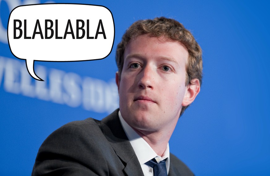 5 Zuckerberg-Phrasen: Was er sagt und was er meint