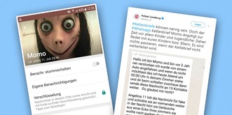 "Momo" lebt weiter – das steckt hinter dem gruseligen Whatsapp-Kettenbrief