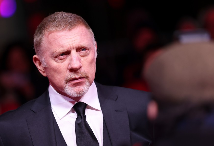 19.02.2023, Berlin: Boris Becker auf dem Roten Teppich zum Film &quot;Disco Boy&quot;. Die 73. Internationalen Filmfestspiele laufen bis zum 26. Februar 2023. Foto: Gerald Matzka/dpa +++ dpa-Bildfunk  ...