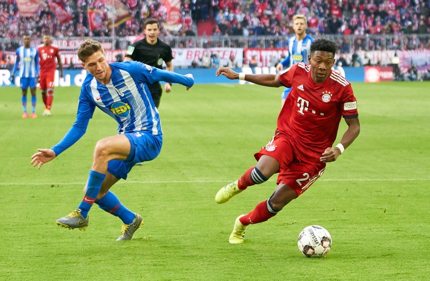 Niklas Stark und David Alaba treffen mit ihren Clubs am ersten Spieltag der Saison 2019/20 aufeinander.