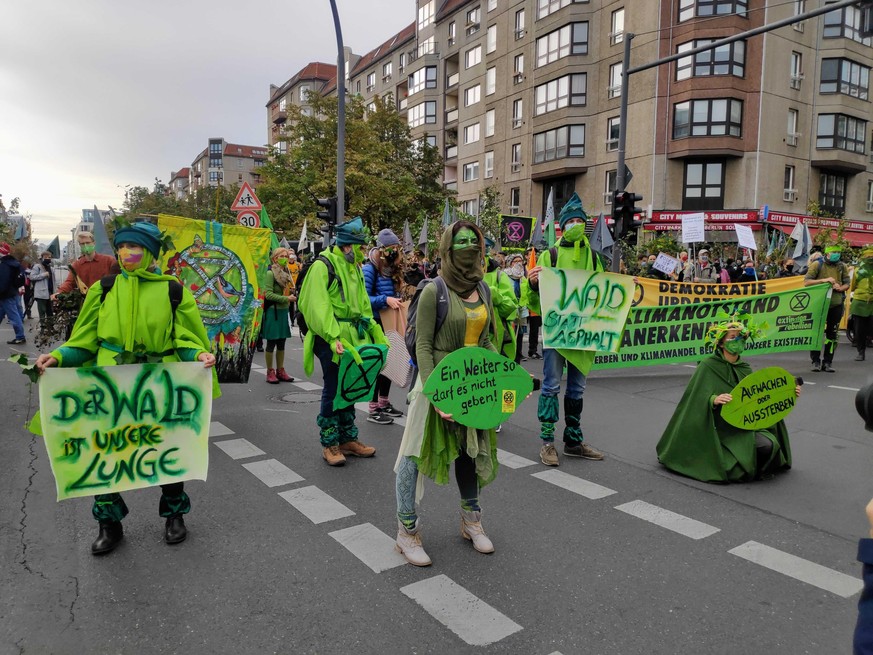 Wald statt Asphalt: Der zivile Ungehorsam richtet sich bei dieser Protestwelle gezielt gegen das Abholzen der Wälder.