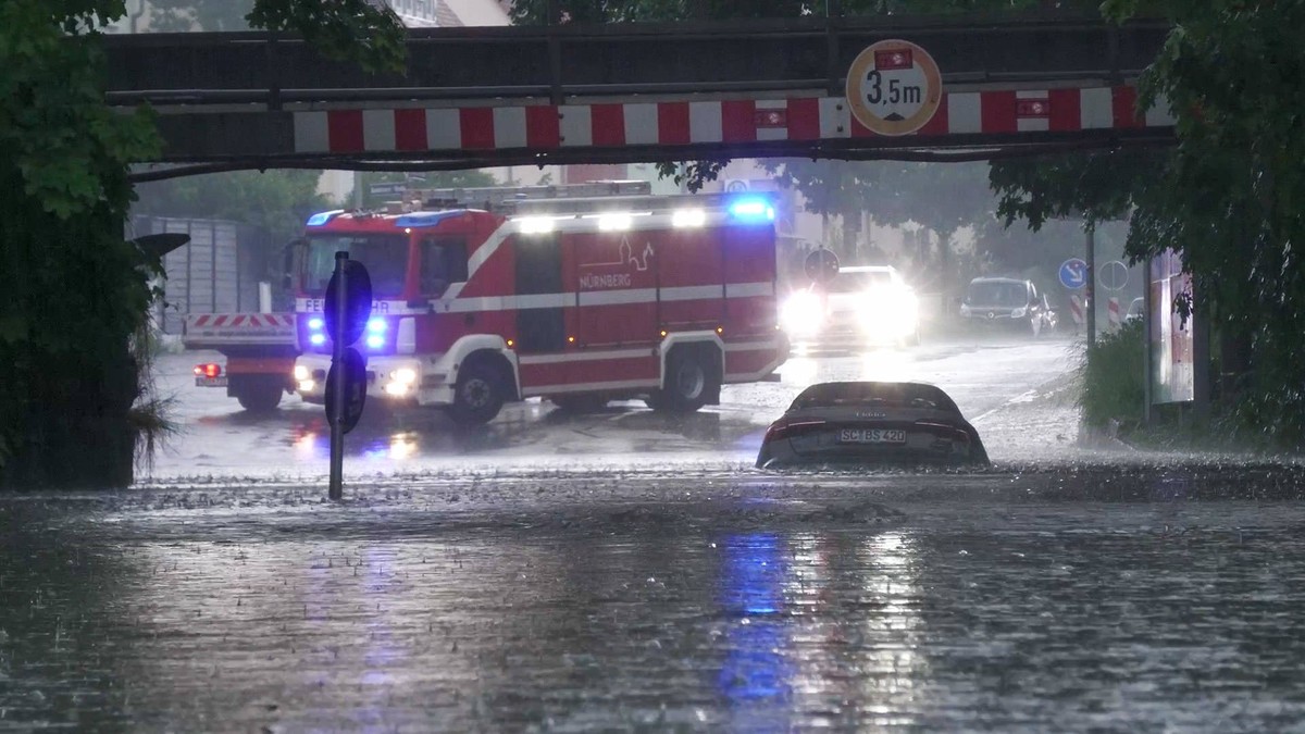 News Bilder des Tages Schwere Unwetter w